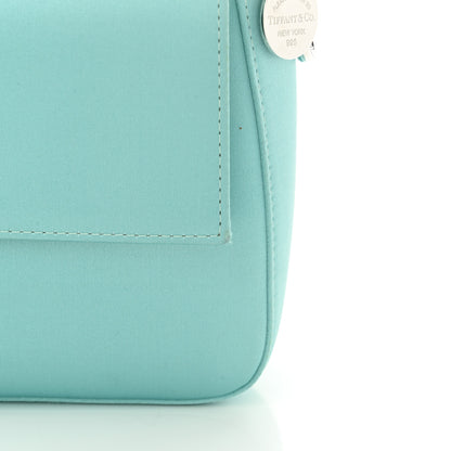 Fendi X TIFFANY Satin Nappa Silver Baguette Blue Tiffany Silver 11 of 13