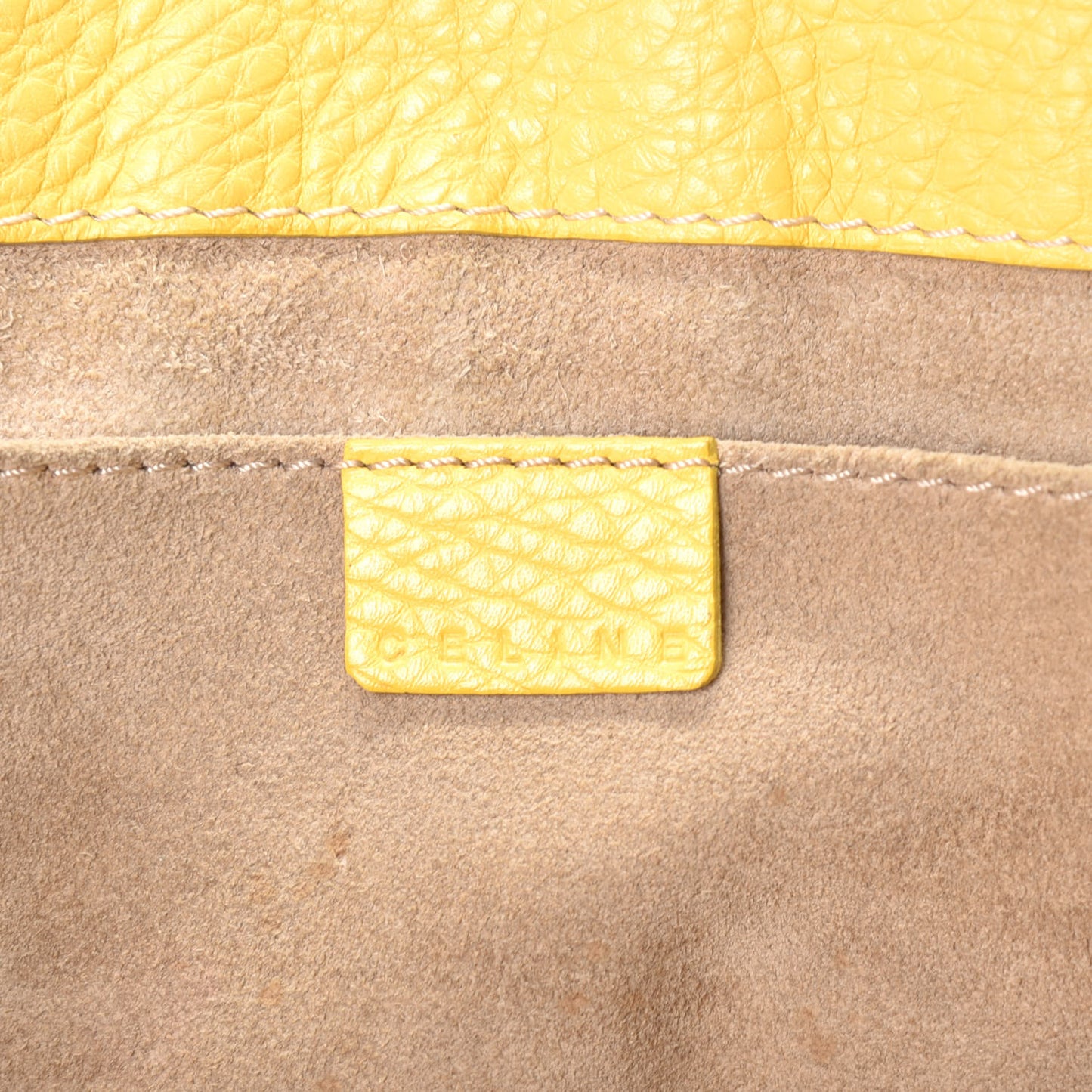 Calfskin Boogie Satchel Yellow