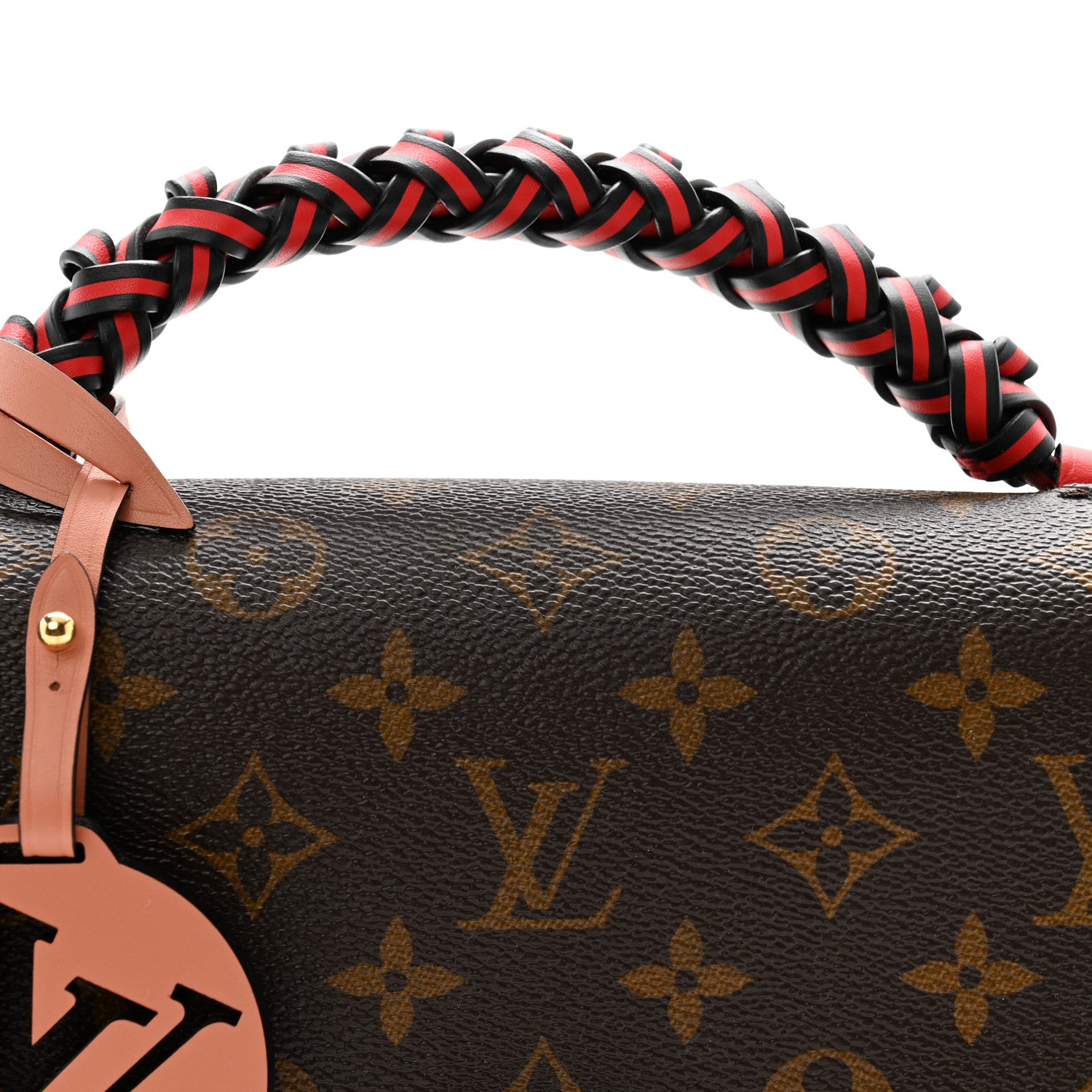 Louis Vuitton Monogram Braided Pochette Metis Coquelicot 8 of 12