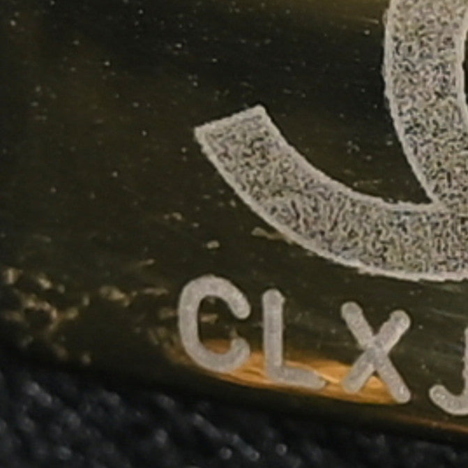 Caviar Quilted Small Boy Messenger Bag Black