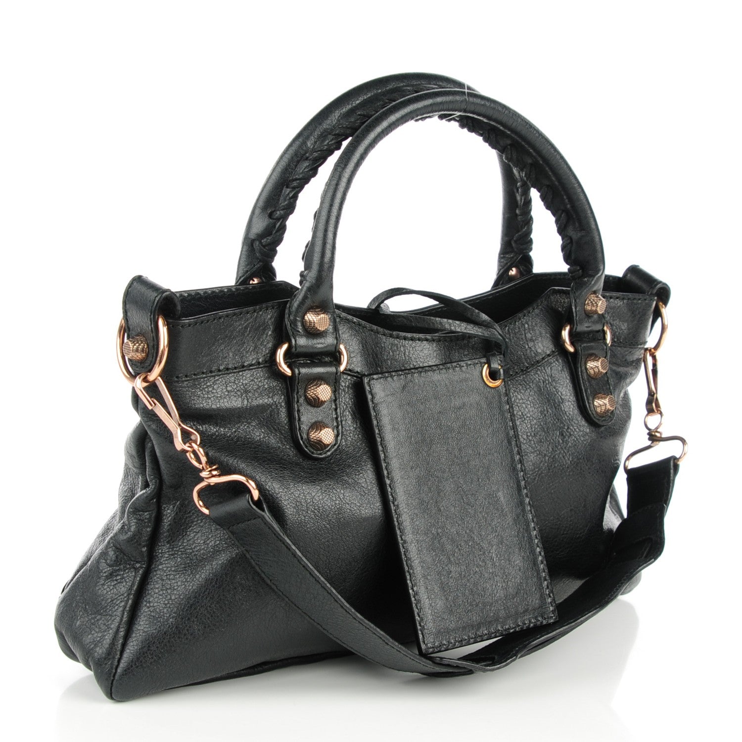 Balenciaga Agneau Giant 12 Rose Gold Hardware First Black 3 of 7