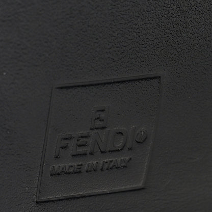 Fendi Zucchino Compact Wallet Black 6 of 6