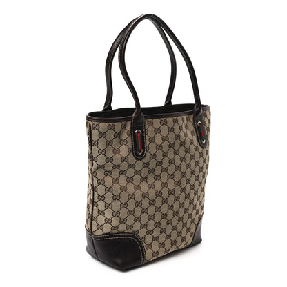 Gucci Monogram Medium Princy Tote Dark Brown 3 of 10