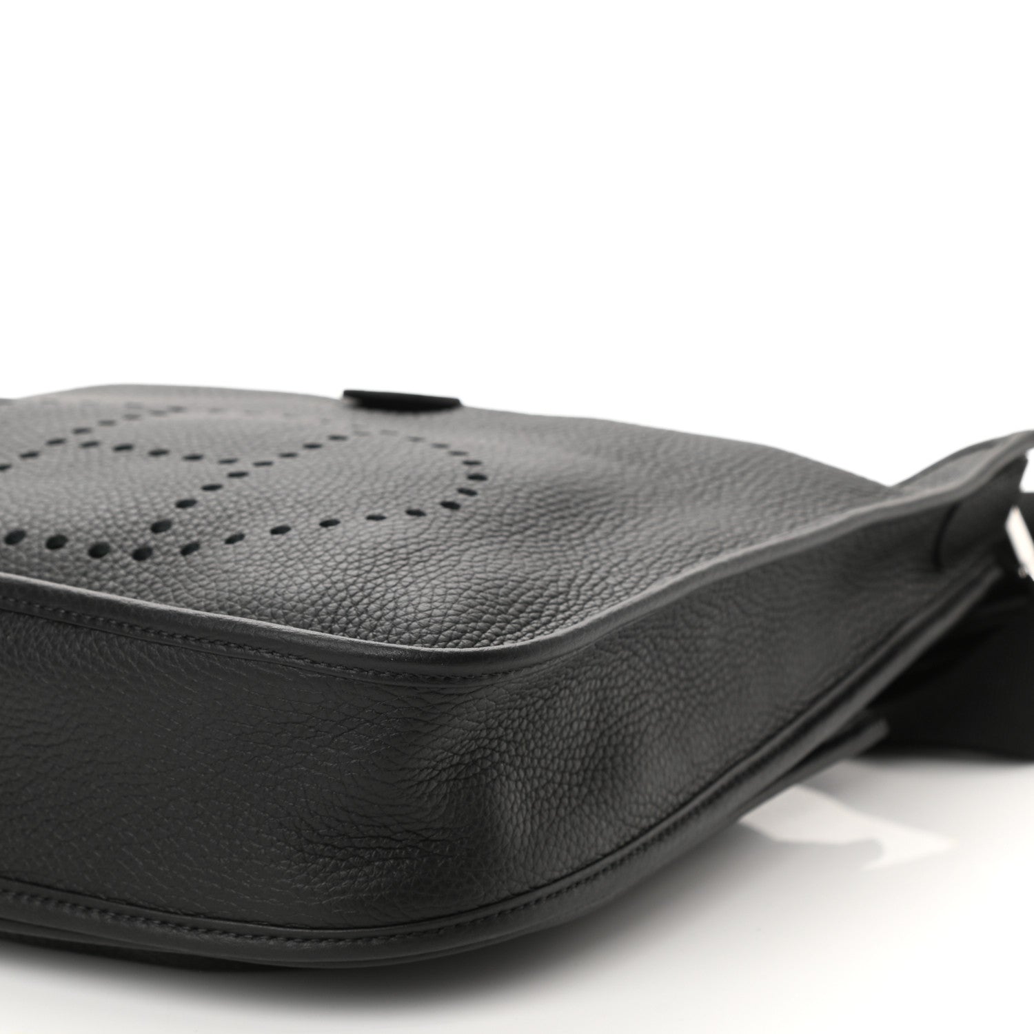 Hermes Taurillon Clemence Evelyne III PM Black 10 of 11
