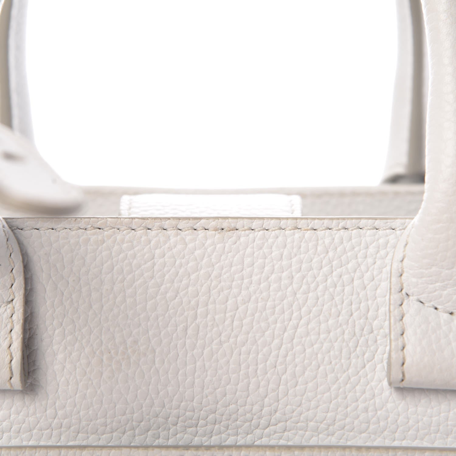 Chanel Grained Calfskin Mini Neo Executive Shopper Tote White 9 of 11