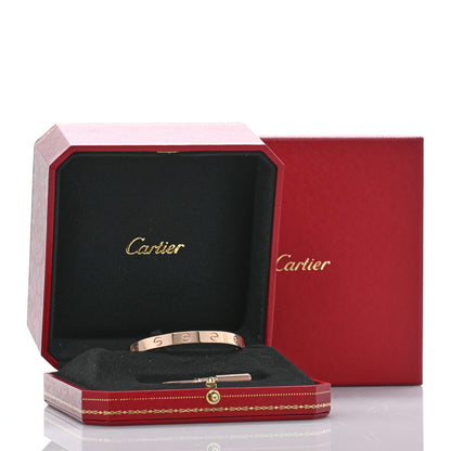 Cartier 18K Pink Gold LOVE Bracelet 16 7 of 7