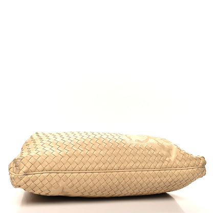 Bottega Veneta Nappa Intreciatto Butterfly Farfalle Tote Cream 4 of 11