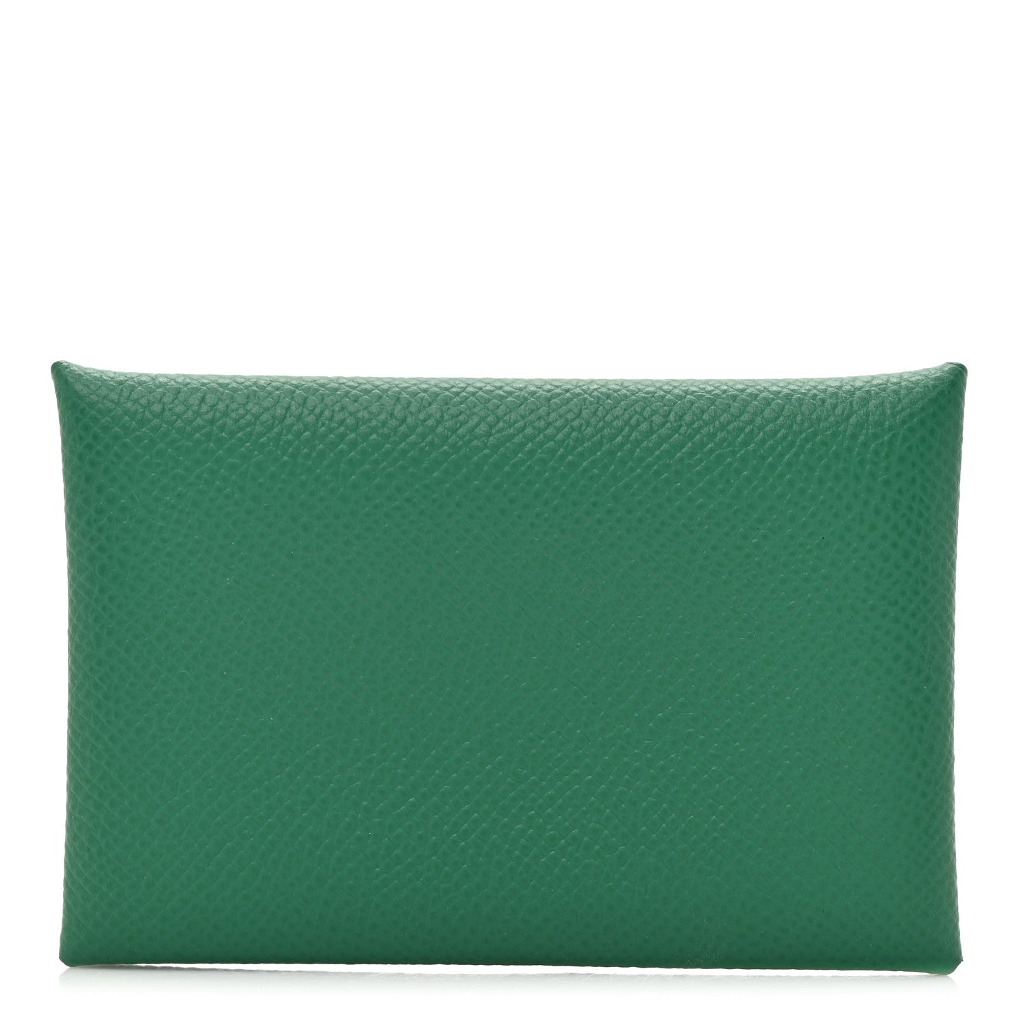 Hermes Epsom Horseshoe Calvi Card Case Vert Vertigo Craie 1 of 8