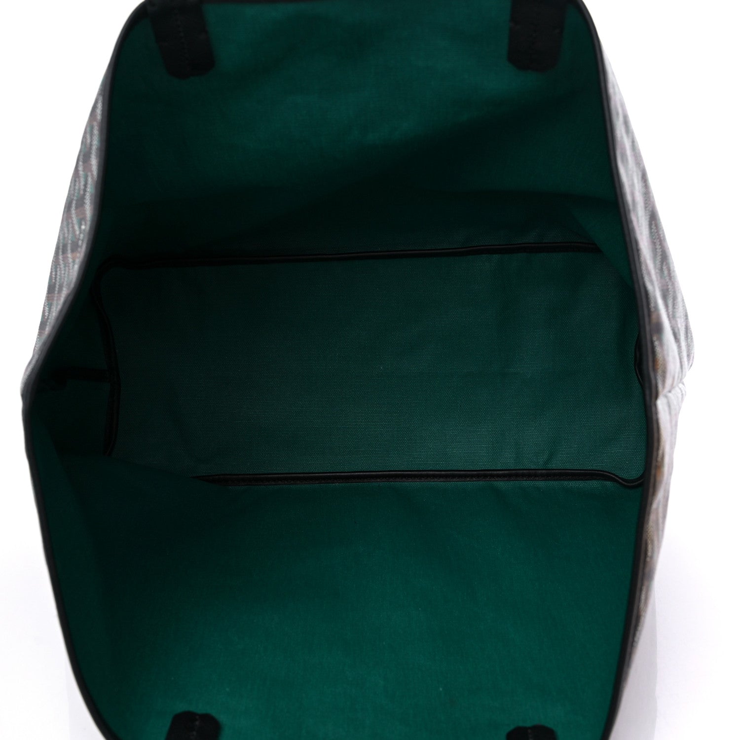 Goyard Goyardine Saint Louis Claire Voie PM Black Green 6 of 9