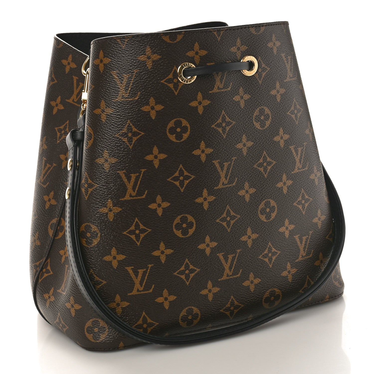 Louis Vuitton Monogram Neonoe MM Black 2 of 7
