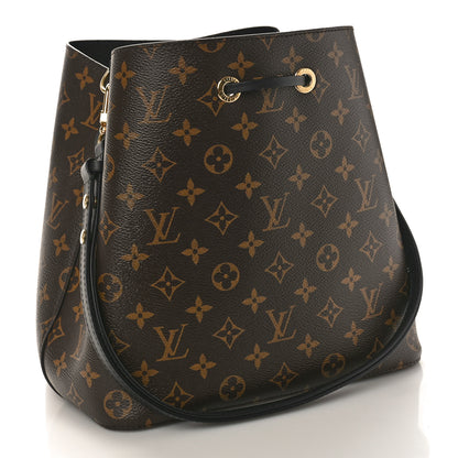 Louis Vuitton Monogram Neonoe MM Black 2 of 7