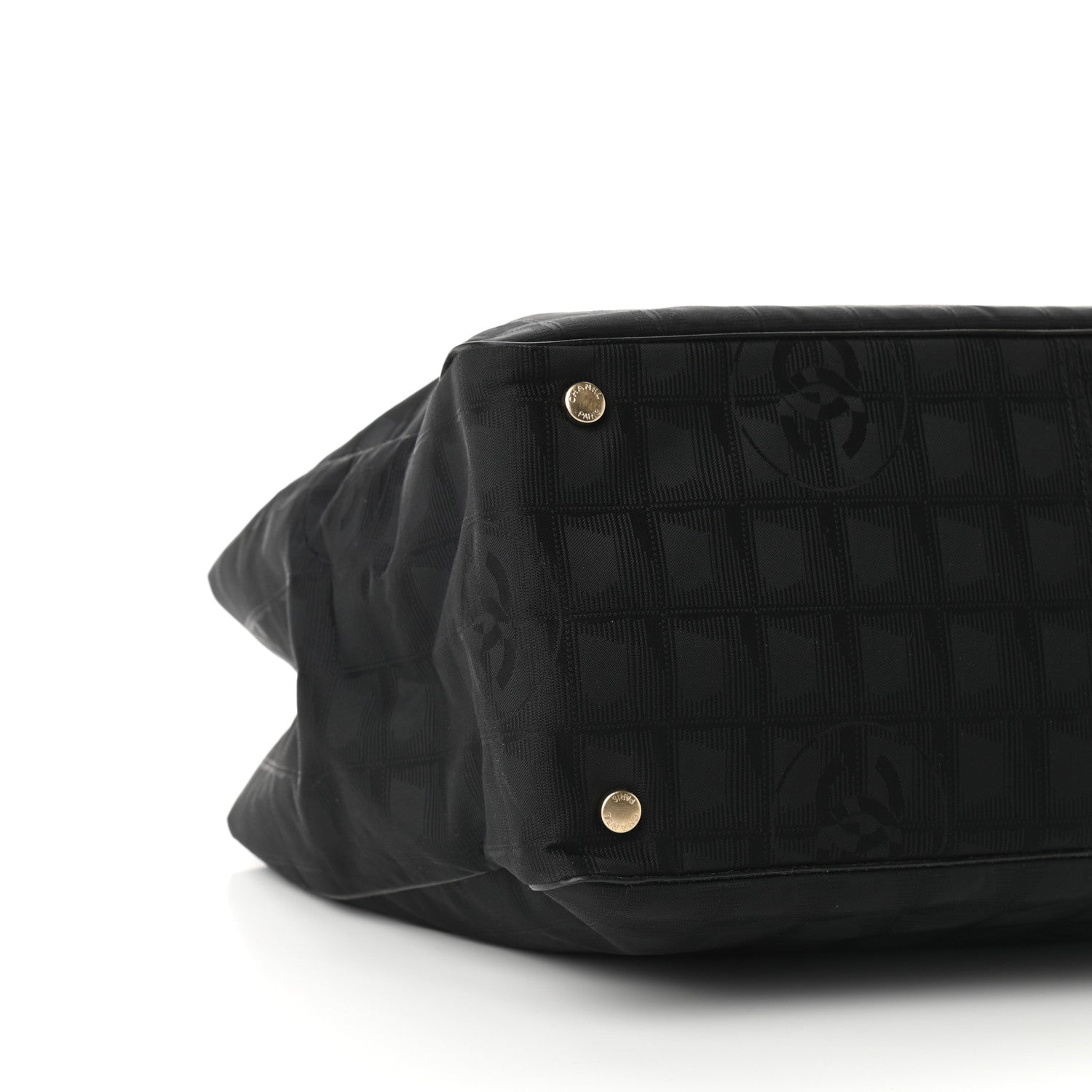 Chanel Nylon Medium Travel Tote Black 8 of 9