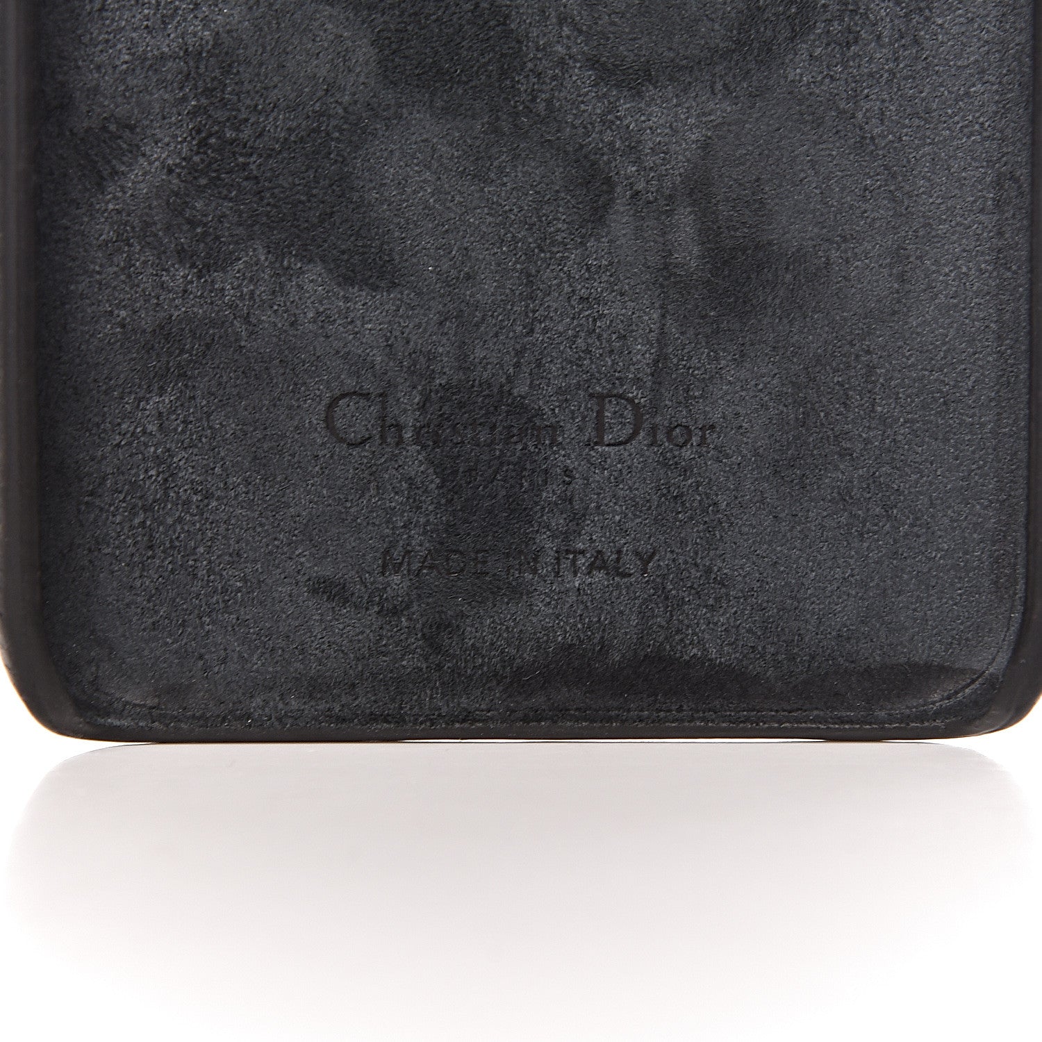 Christian Dior Oblique Calfskin Saddle iPhone XS Max Case Blue 6 of 7