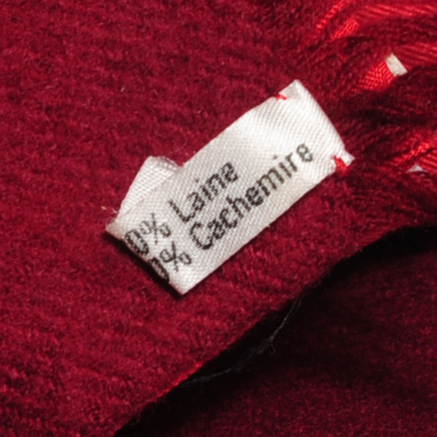 Hermes Men’s Cashmere Wool Silk Fringe Scarf 5 of 6