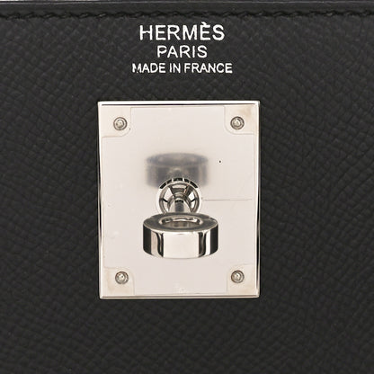 Hermes Epsom Kelly Sellier 32 Black 6 of 11