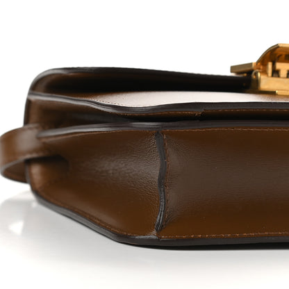 Celine Box Calfskin Teen Classic Box Flap Bag Camel 6 of 7