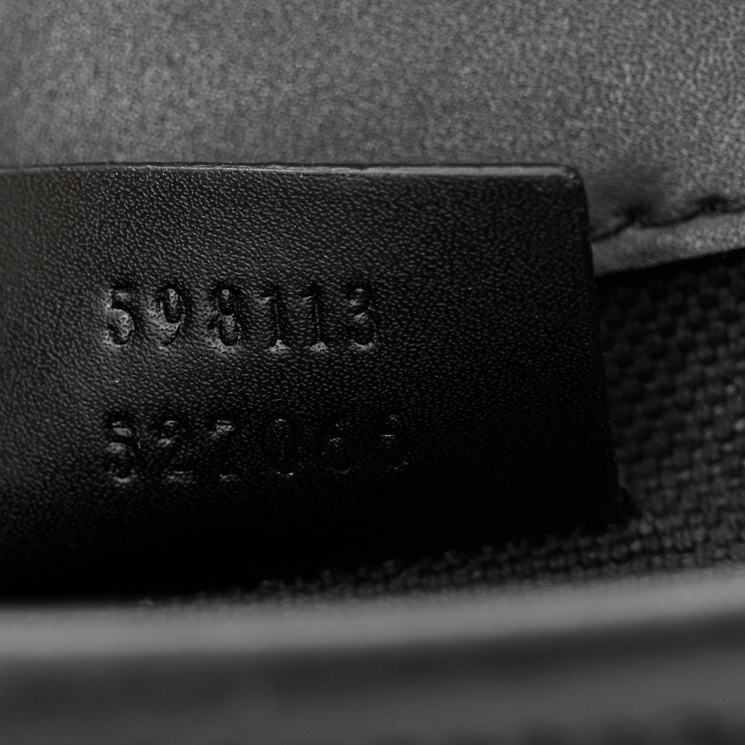 Gucci GG Supreme Monogram Web Slim Belt Bag Black Grey 7 of 10