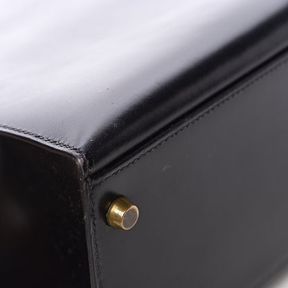 Hermes Box Kelly Sellier 32 Black 40 of 41