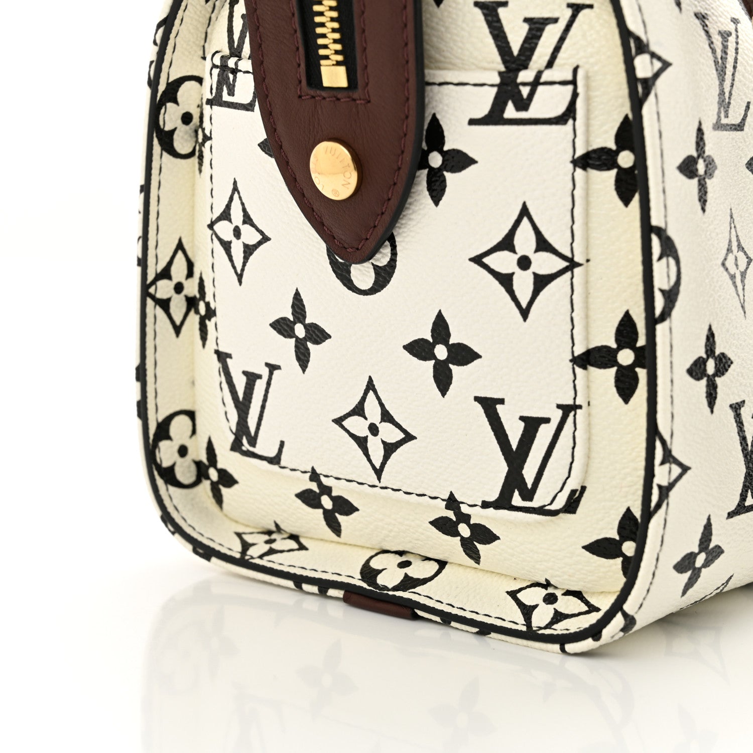 Louis Vuitton Monogram Speedy Amazon PM White Chocolat 11 of 11
