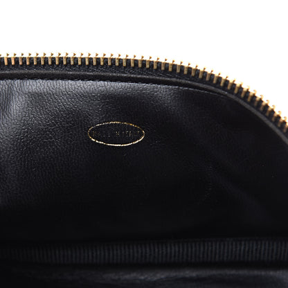 Chanel Caviar Vanity Cosmetic Case Black 6 of 10