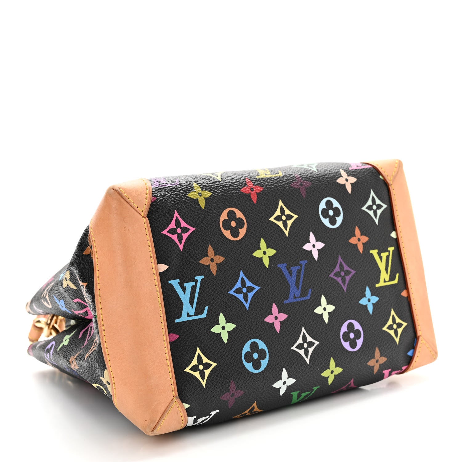 Louis Vuitton Monogram Multicolor Audra Black 4 of 12