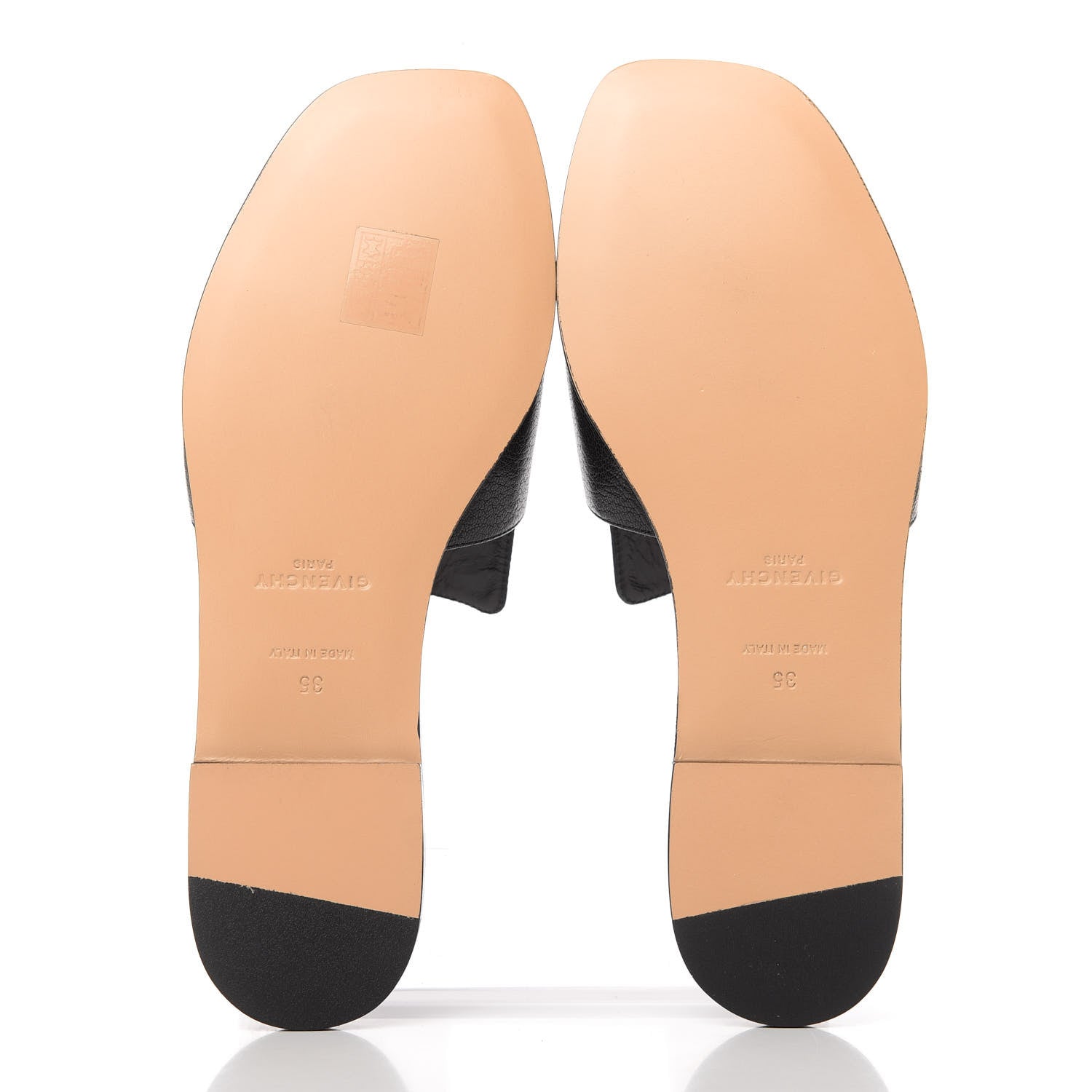 Givenchy Goatskin 4G Flat Sandals 35 Black 5 of 9