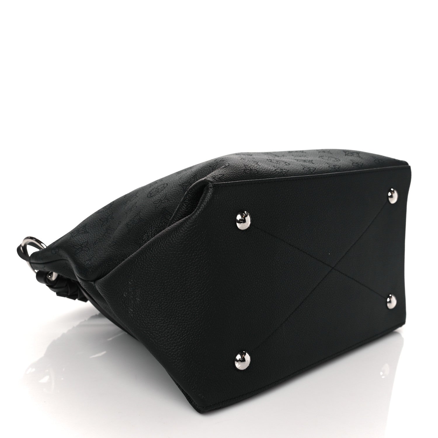 Louis Vuitton Mahina Beaubourg Hobo MM Black 4 of 9