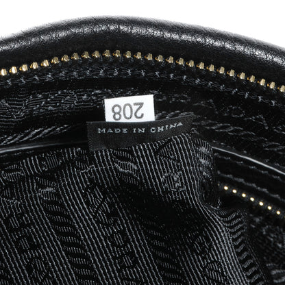 Prada Tessuto Nylon Shopping Satchel Black 9 of 9