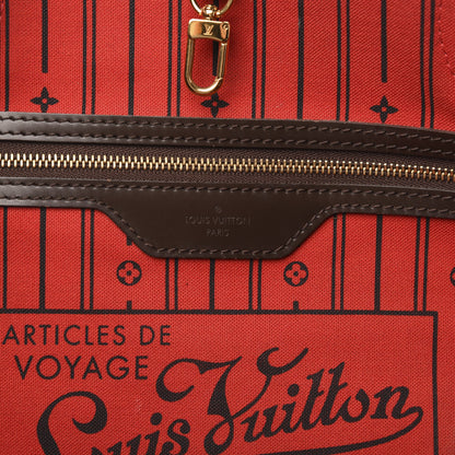 Louis Vuitton Damier Ebene Neverfull GM 6 of 15