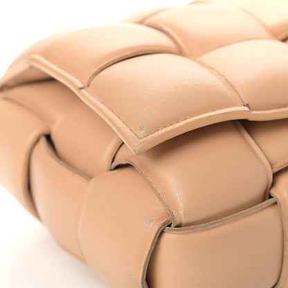 Bottega Veneta Nappa Maxi Intreccio Padded Cassette Crossbody Bag Almond 18 of 18