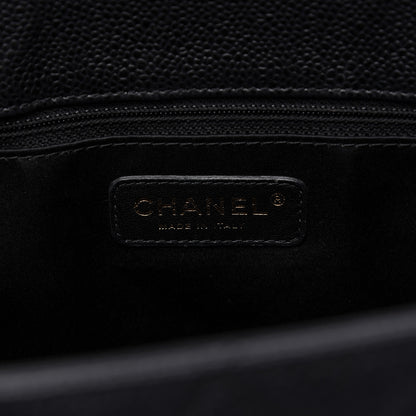 Chanel Caviar Quilted Grand Shopping Tote GST Black 8 of 10
