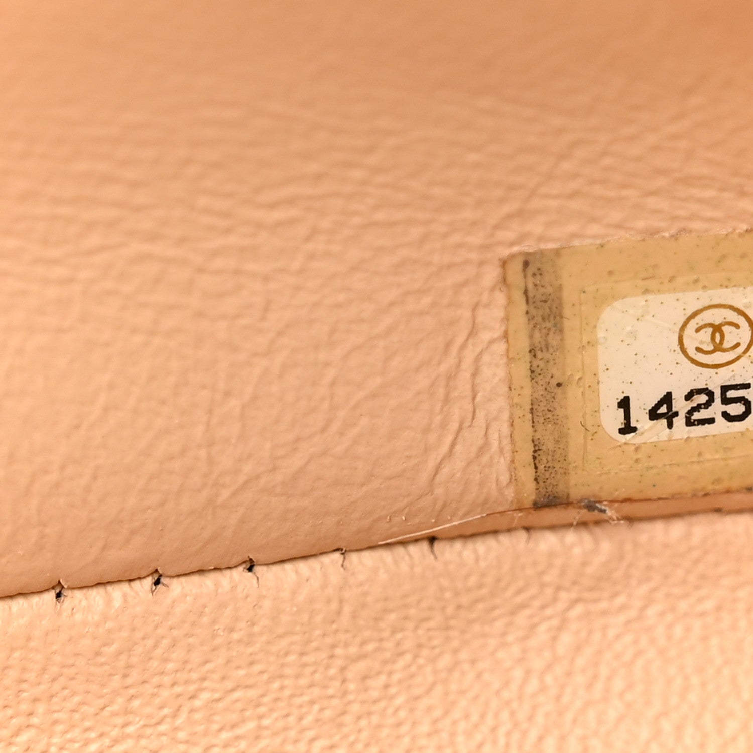 Chanel Lambskin Quilted Jumbo Single Flap Beige Clair 7 of 11