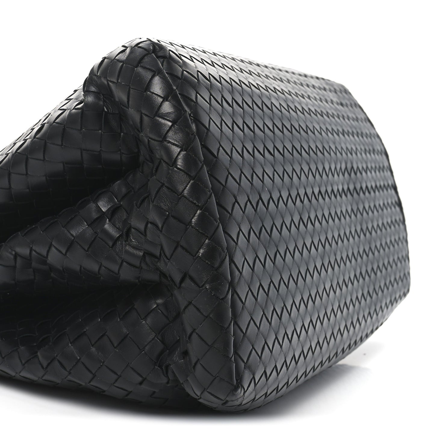 Nappa Intrecciato Medium Roma Tote Black
