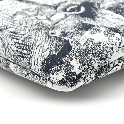 Christian Dior Technical Fabric Embroidered Toile De Jouy DiorTravel Multifunction Pouch Blue 12 of 13