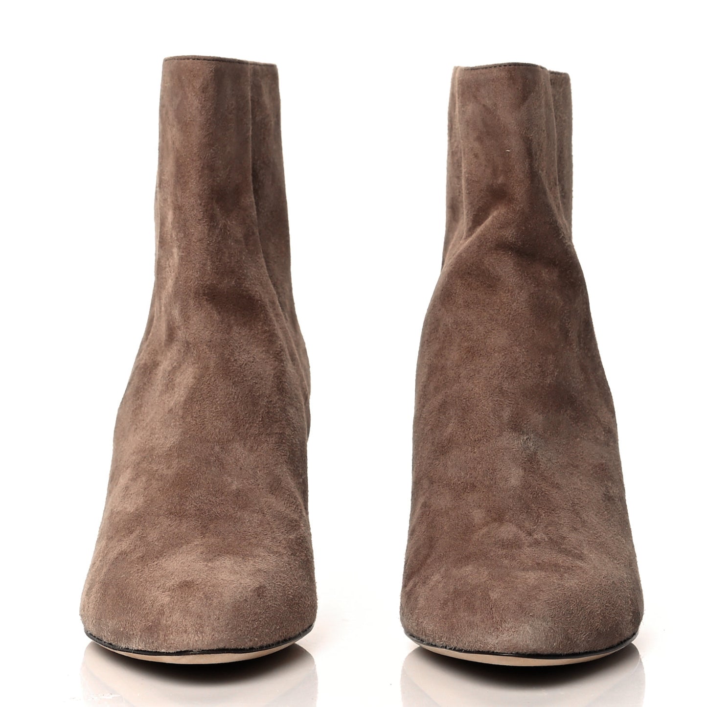 Suede Brody Ankle Boots 37.5 Taupe