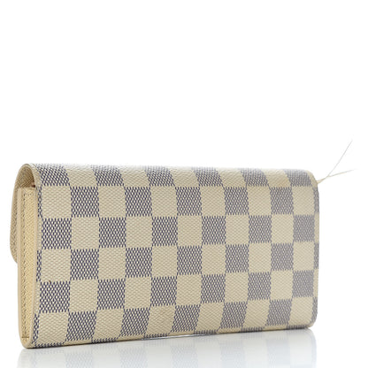 Louis Vuitton Damier Azur Emilie Wallet 3 of 7