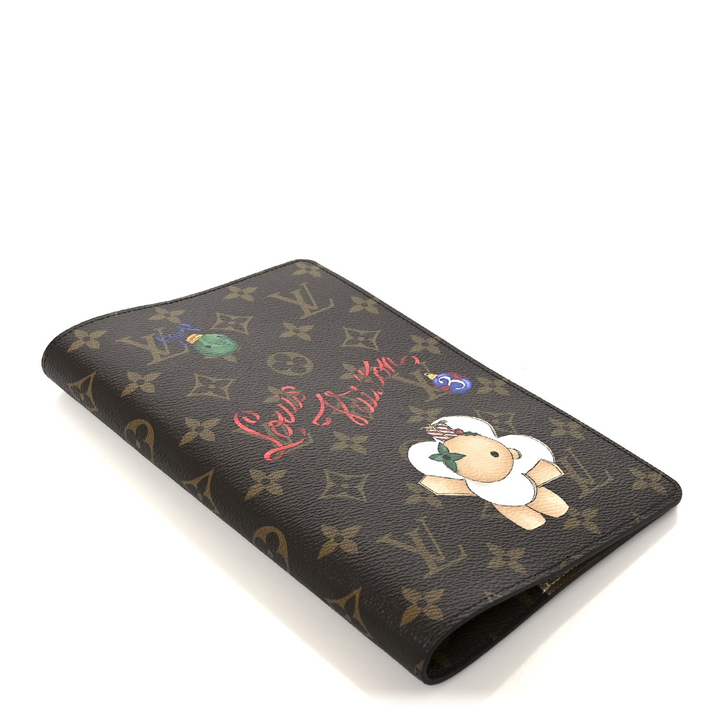 Monogram Emily Notebook Cover MM Gold