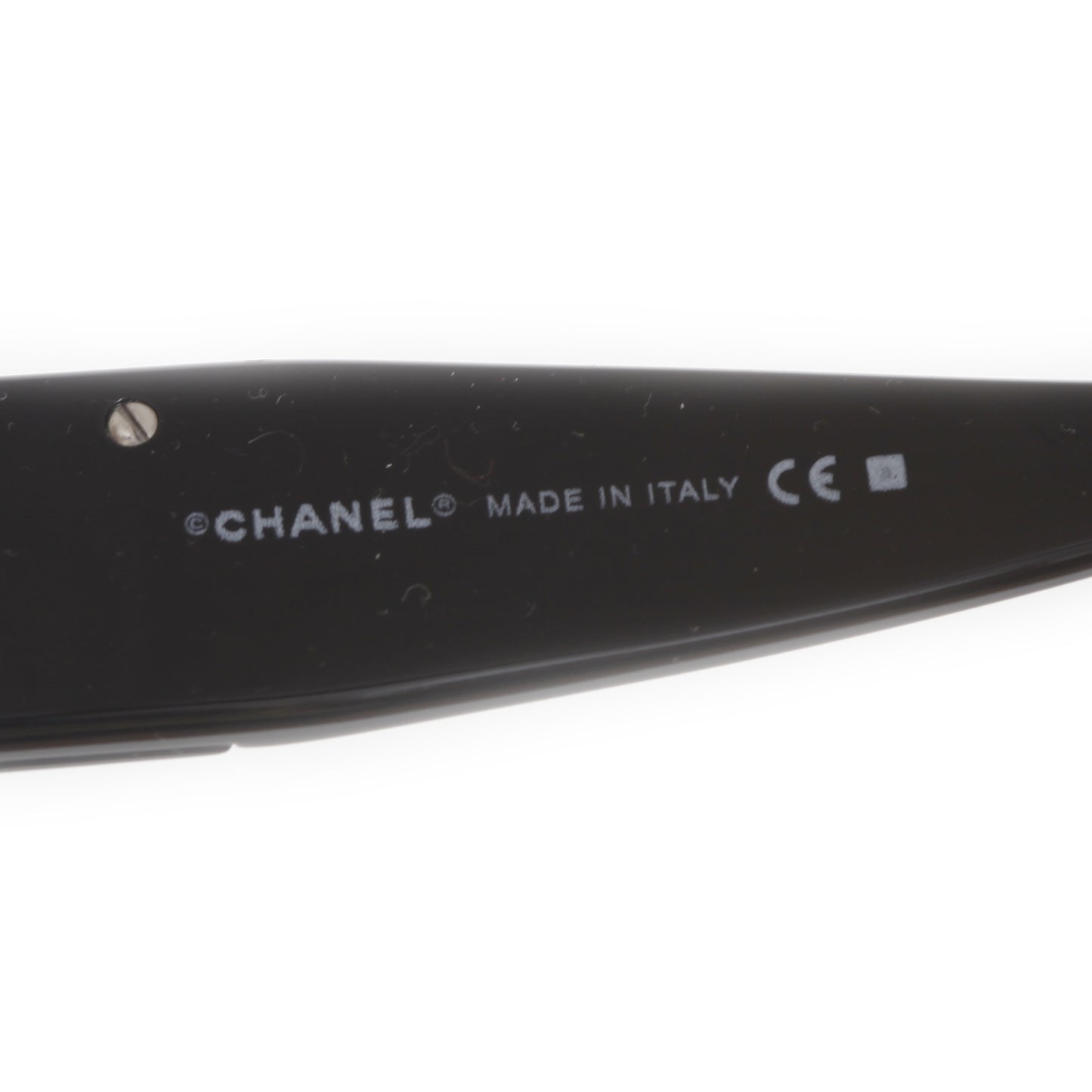 Crystal CC Logo Sunglasses 4117 B Black