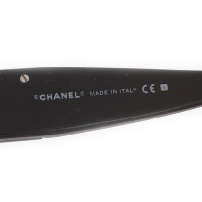 Chanel Crystal CC Logo Sunglasses 4117 B Black 5 of 12