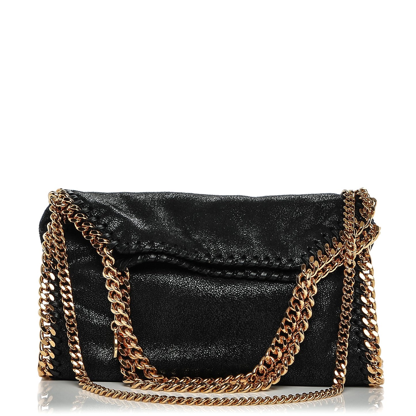 Shaggy Deer Mini Falabella Tote Black