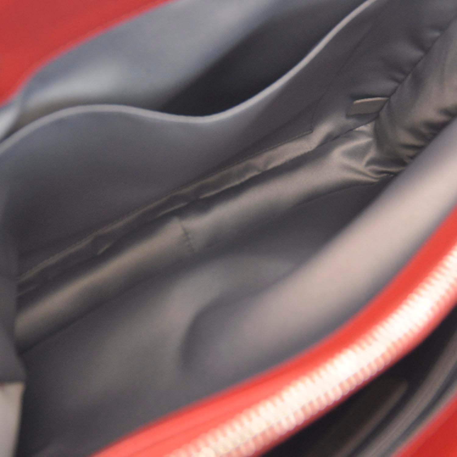 Chanel Caviar Grand Shopping Tote GST Red 6 of 11