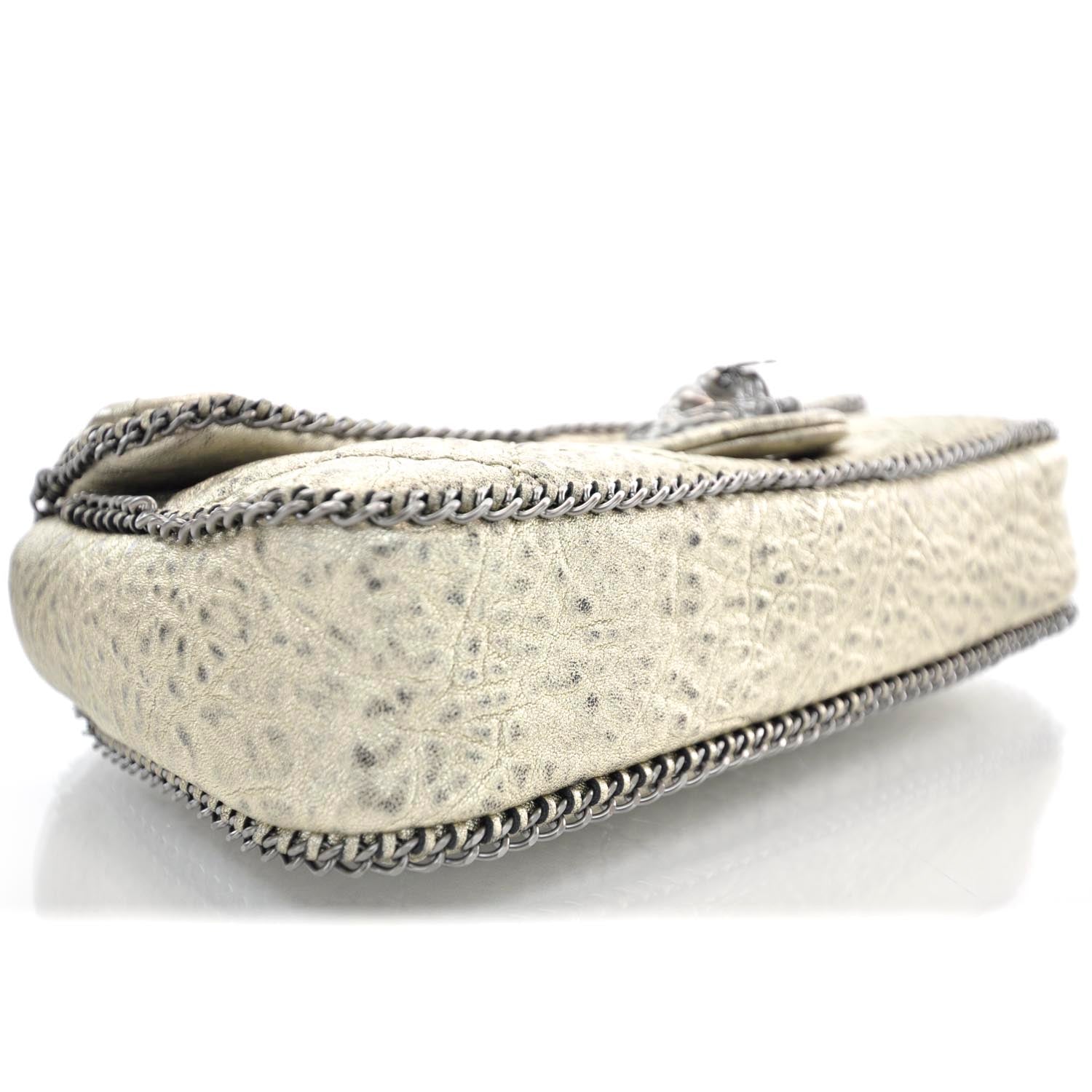 Chanel Leather Medium Leo Lion Flap Metallic 6 of 10