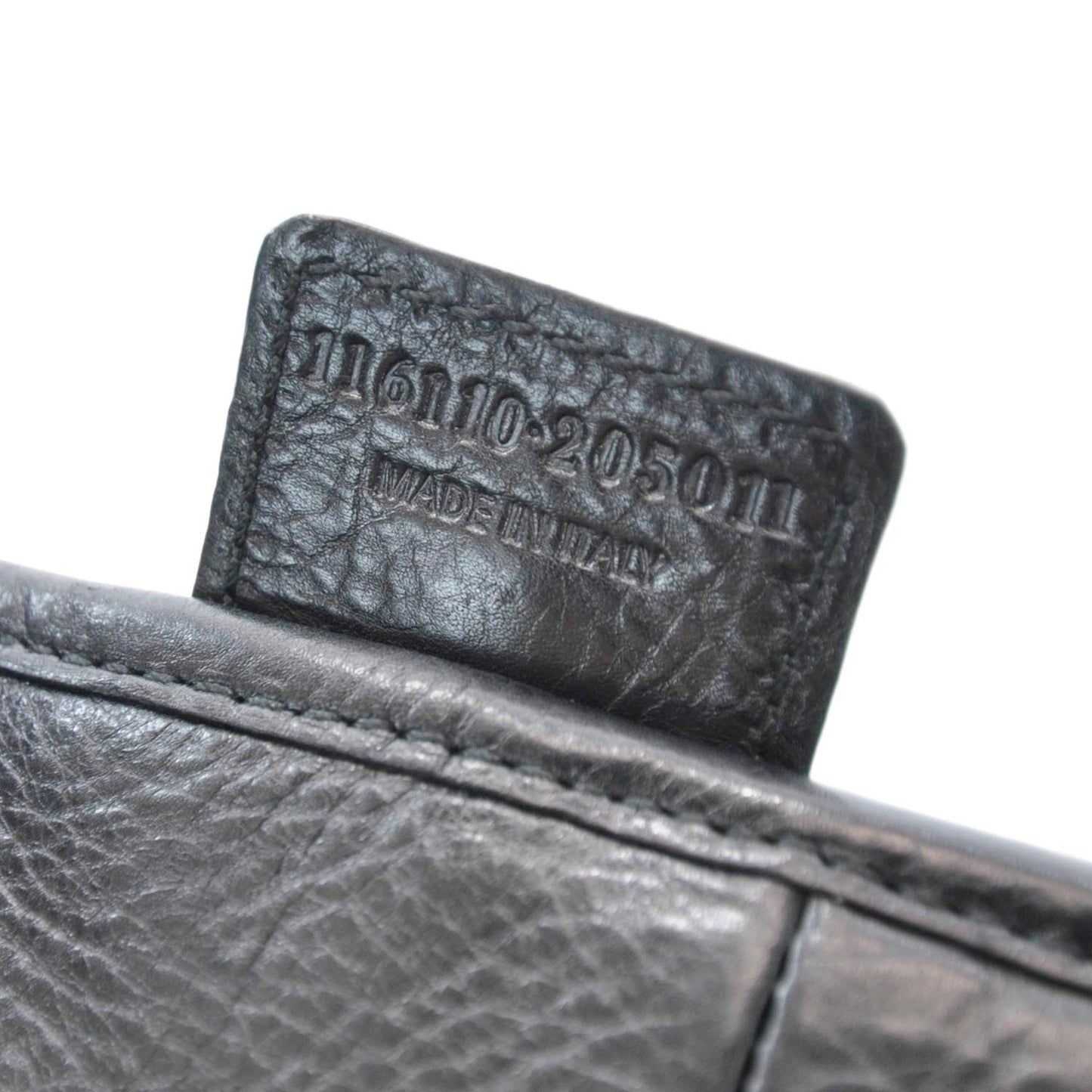 Leather Mombasa Messenger Black