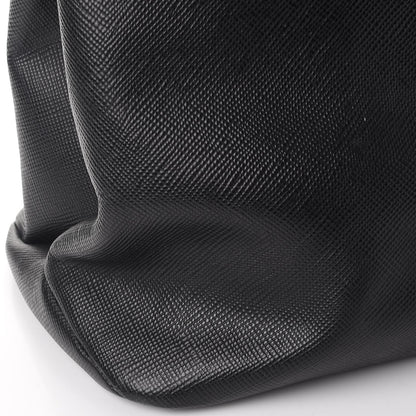 Prada Saffiano Cuir Twin Tote Nero Black 12 of 17