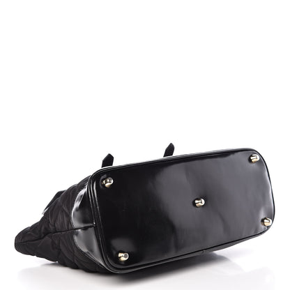 Burberry Nylon Quilted Tote Black 4 of 16