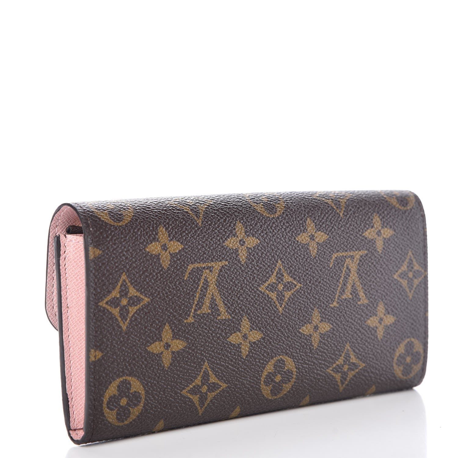 Louis Vuitton Monogram Emilie Wallet Rose Ballerine 3 of 7