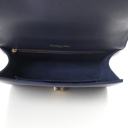 Christian Dior Grained Calfskin Medium Diorama Flap Bag Blue 5 of 13
