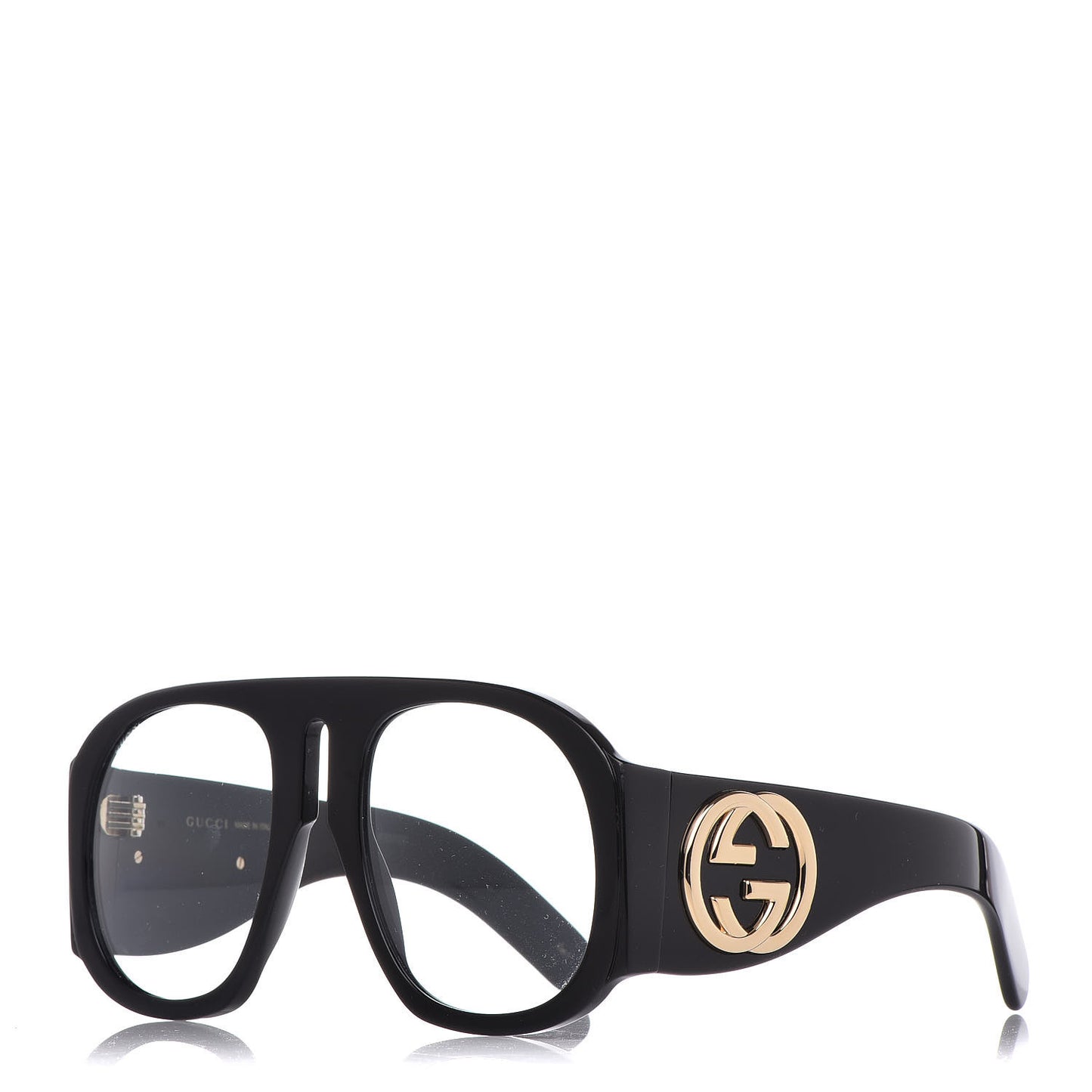 Oversized Aviator Sunglasses GG0152S Black