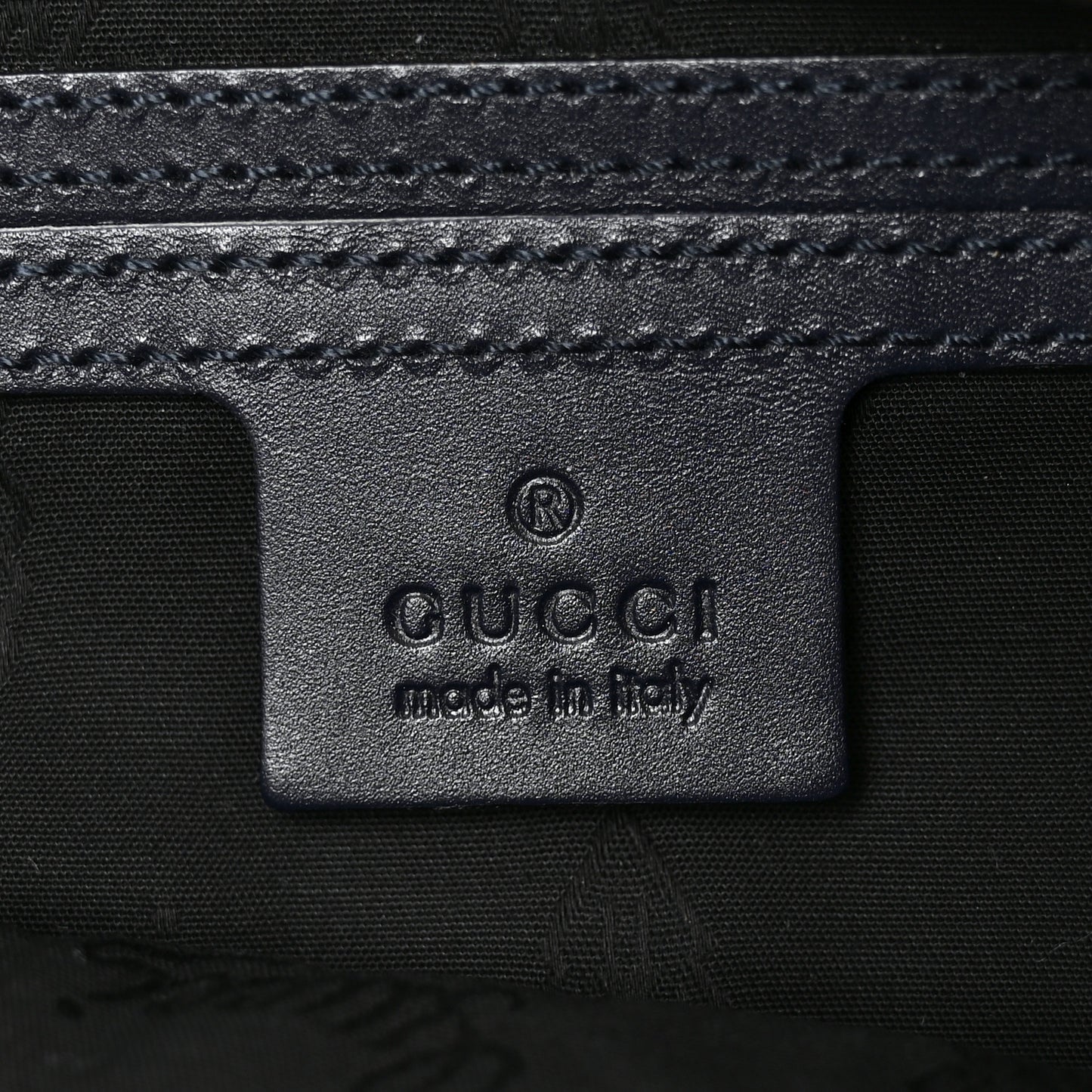 Imprime Monogram Belt Bag Navy