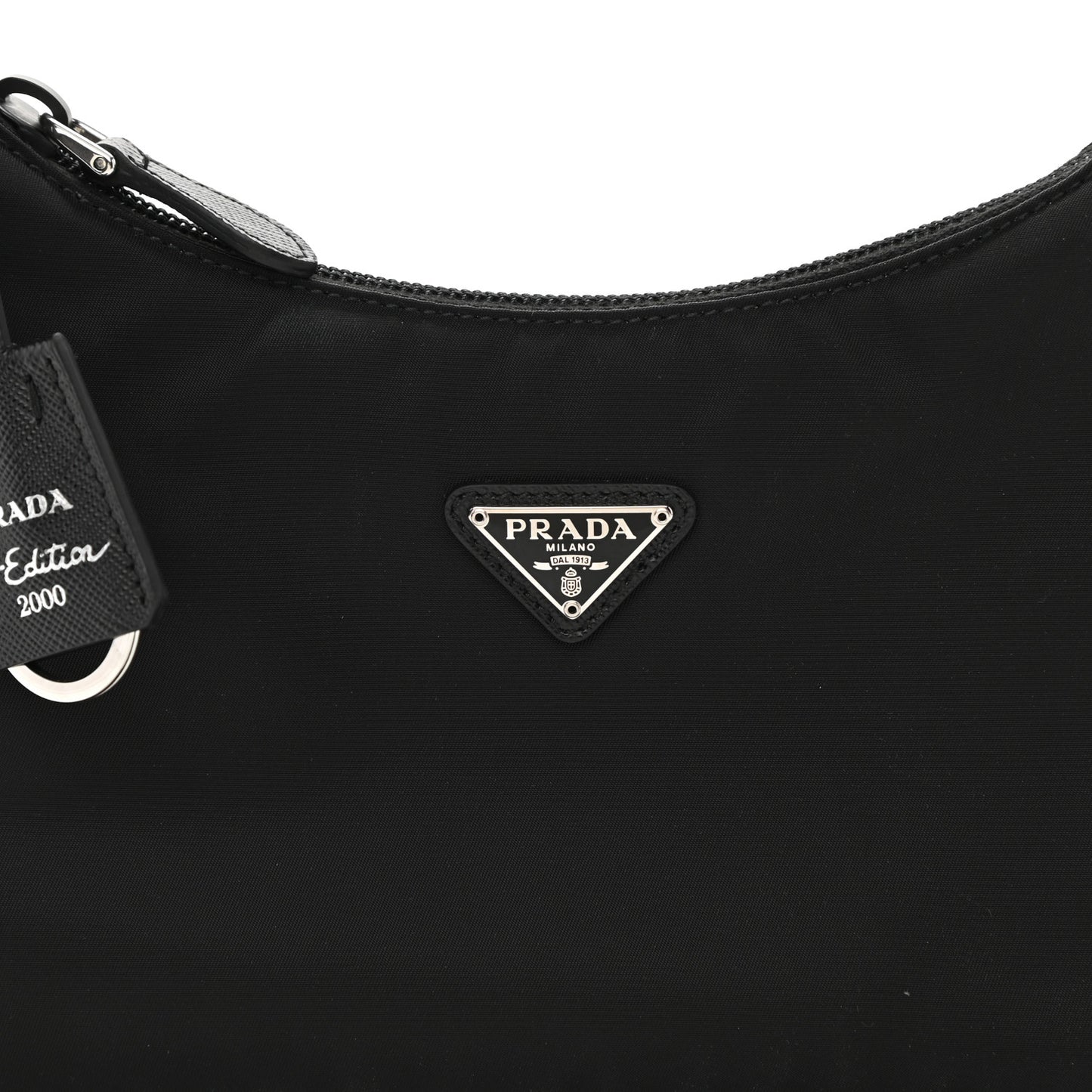 Tessuto Nylon Mini Re-Edition 2000 Bag Black